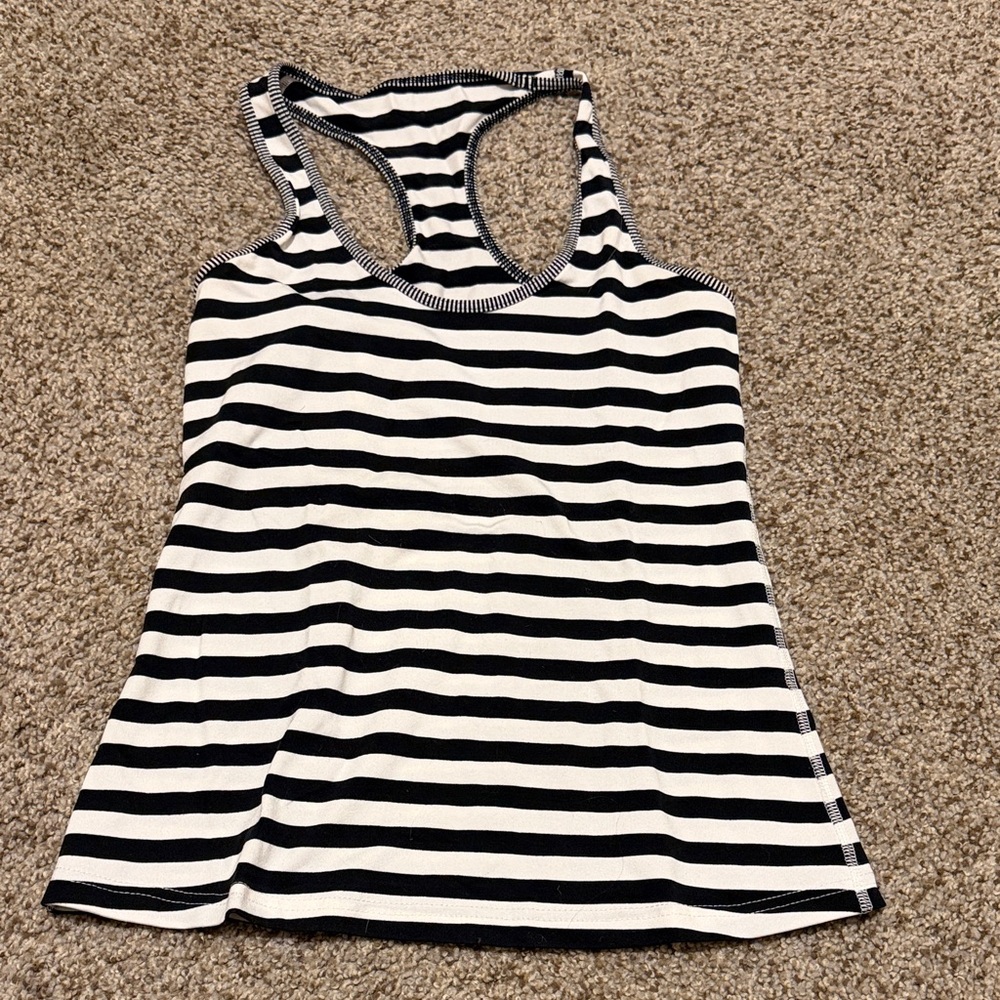 Lululemon Striped Tank Top